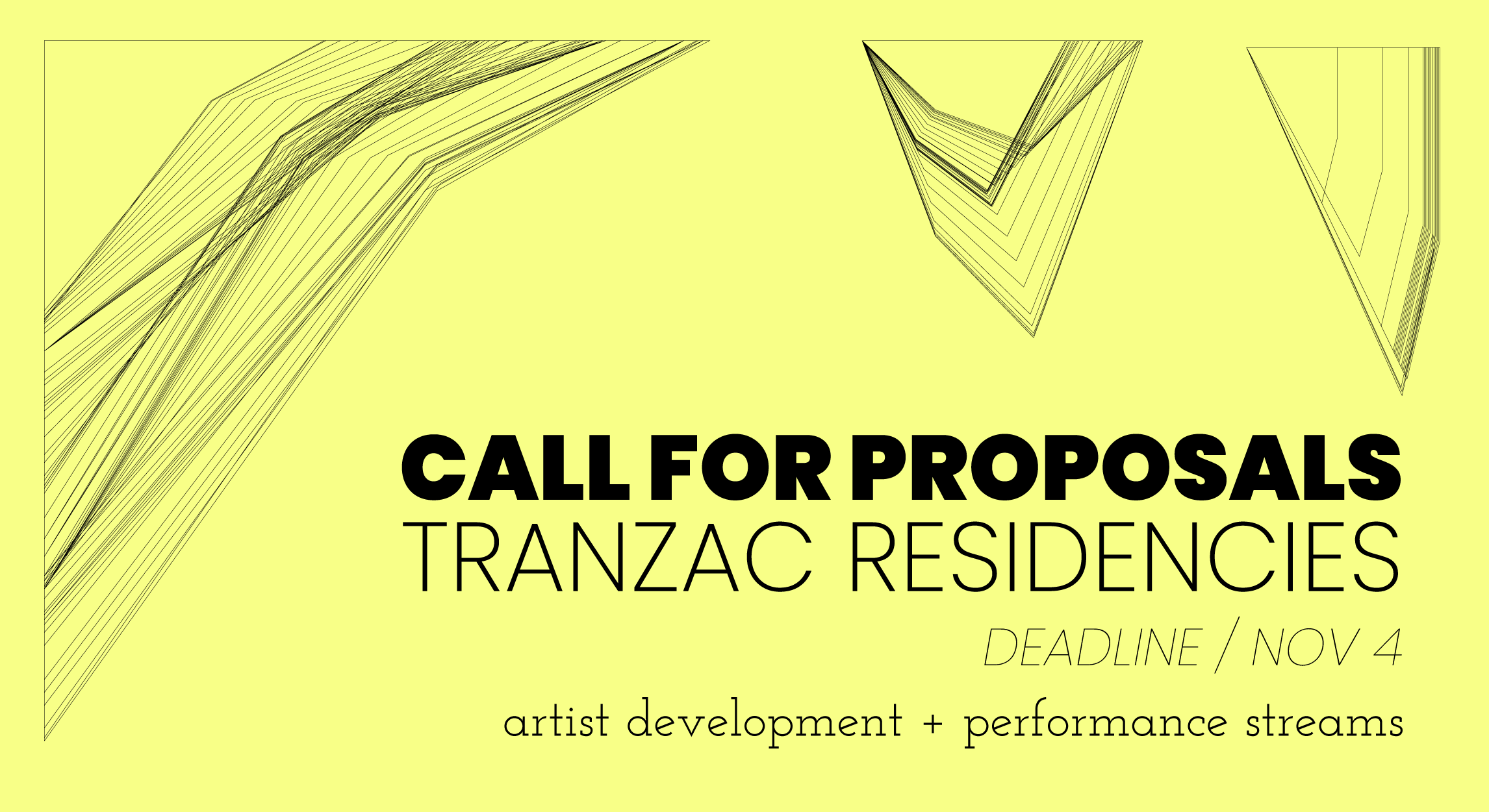 Tranzac Residency Call For Proposals