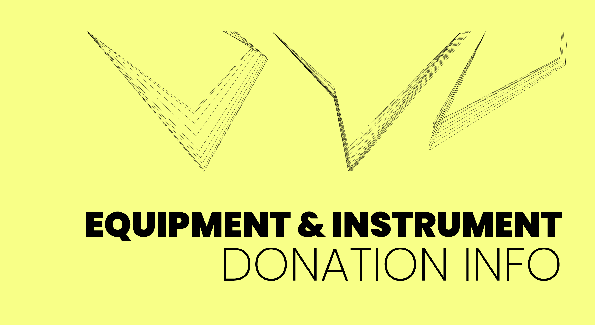 Equipment and Instrument Donation Information